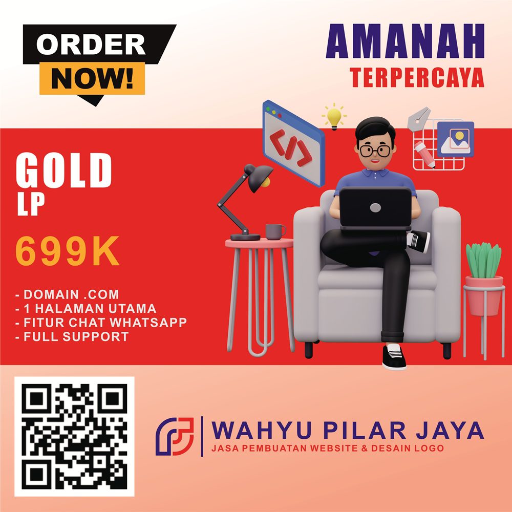 Jasa Pembuatan Landing Page - Paket Gold LP