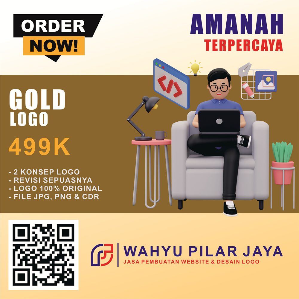 Jasa Pembuatan Logo - Paket Gold Logo