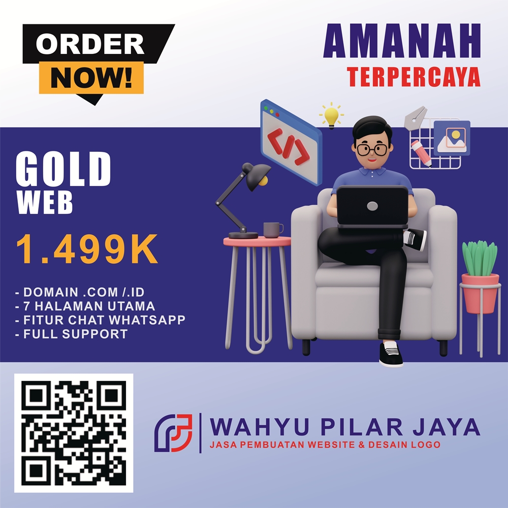 Jasa Pembuatan Website - Paket Gold Web