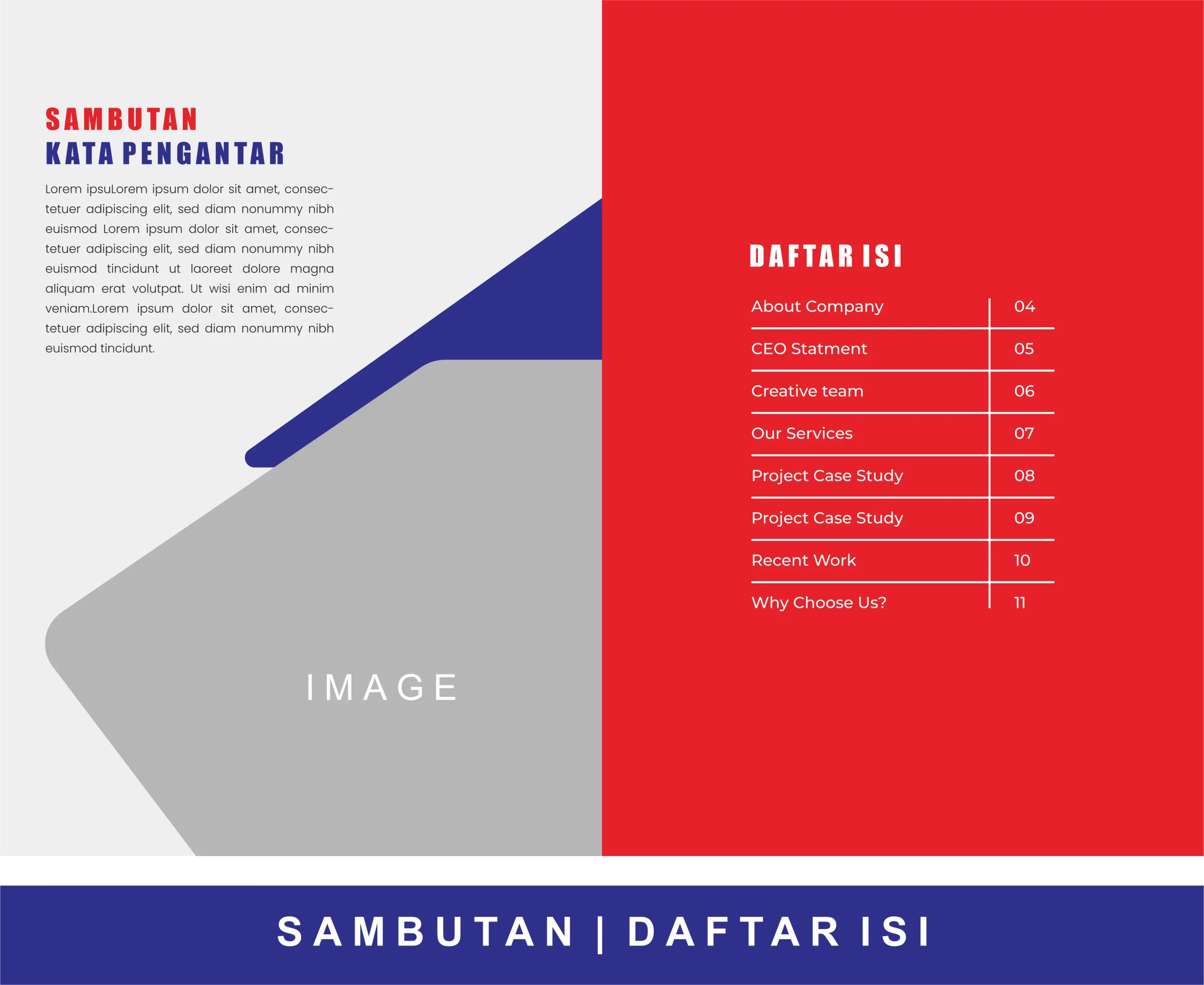 2. SAMBUTAN - DAFTAR ISI